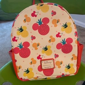 Citrus Mickey Loungefly Backpack